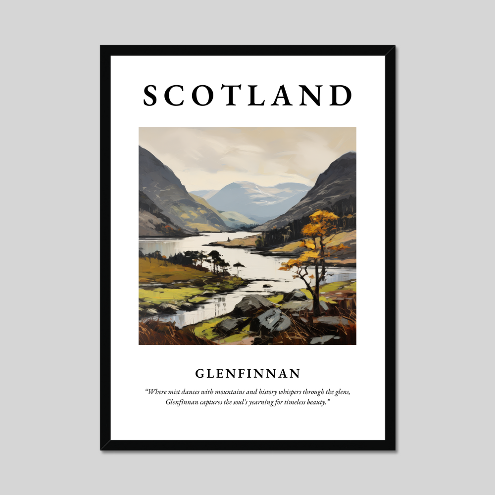 Poster of Glenfinnan, Scotland.