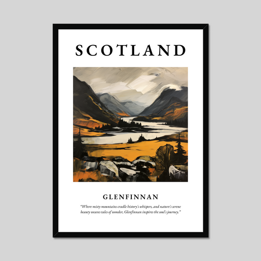 Poster of Glenfinnan, Scotland.