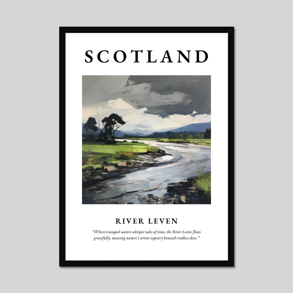 Poster of River Leven, Scotland.