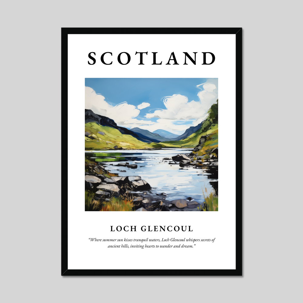 Poster of Loch Glencoul, Scotland.