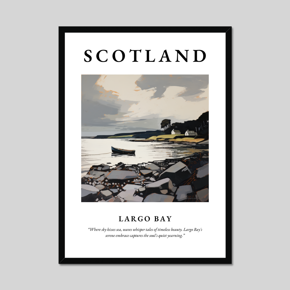 Poster of Largo Bay, Scotland.