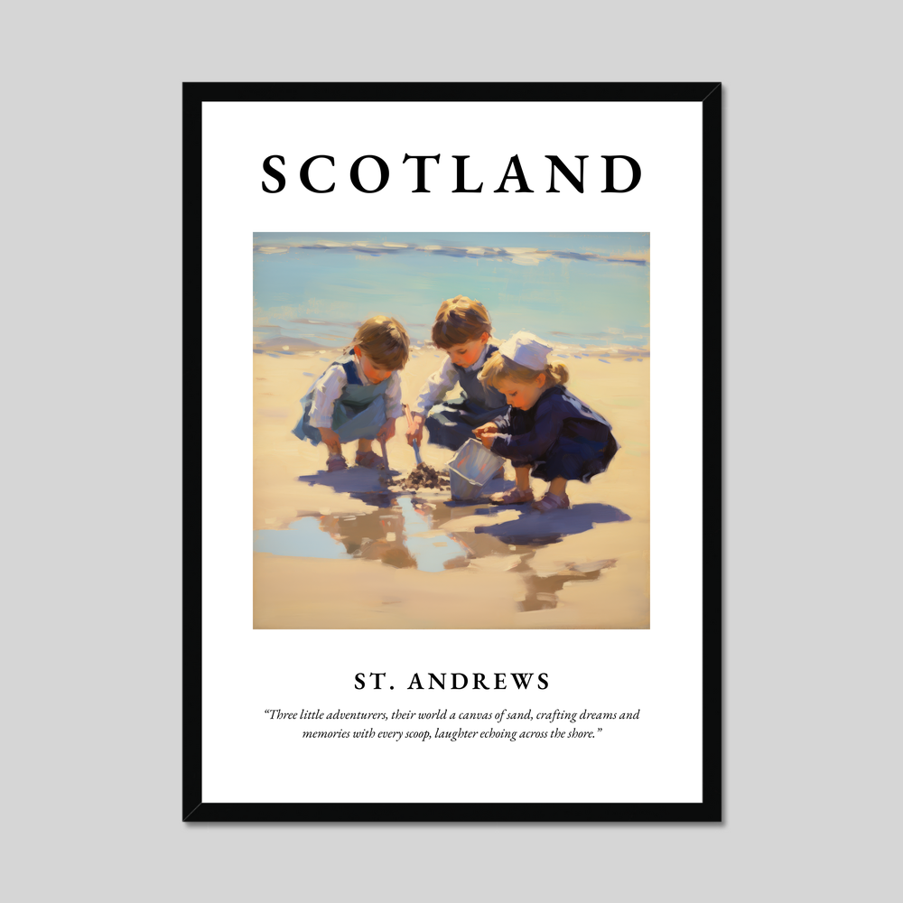 Poster of St. Andrews, Scotland.