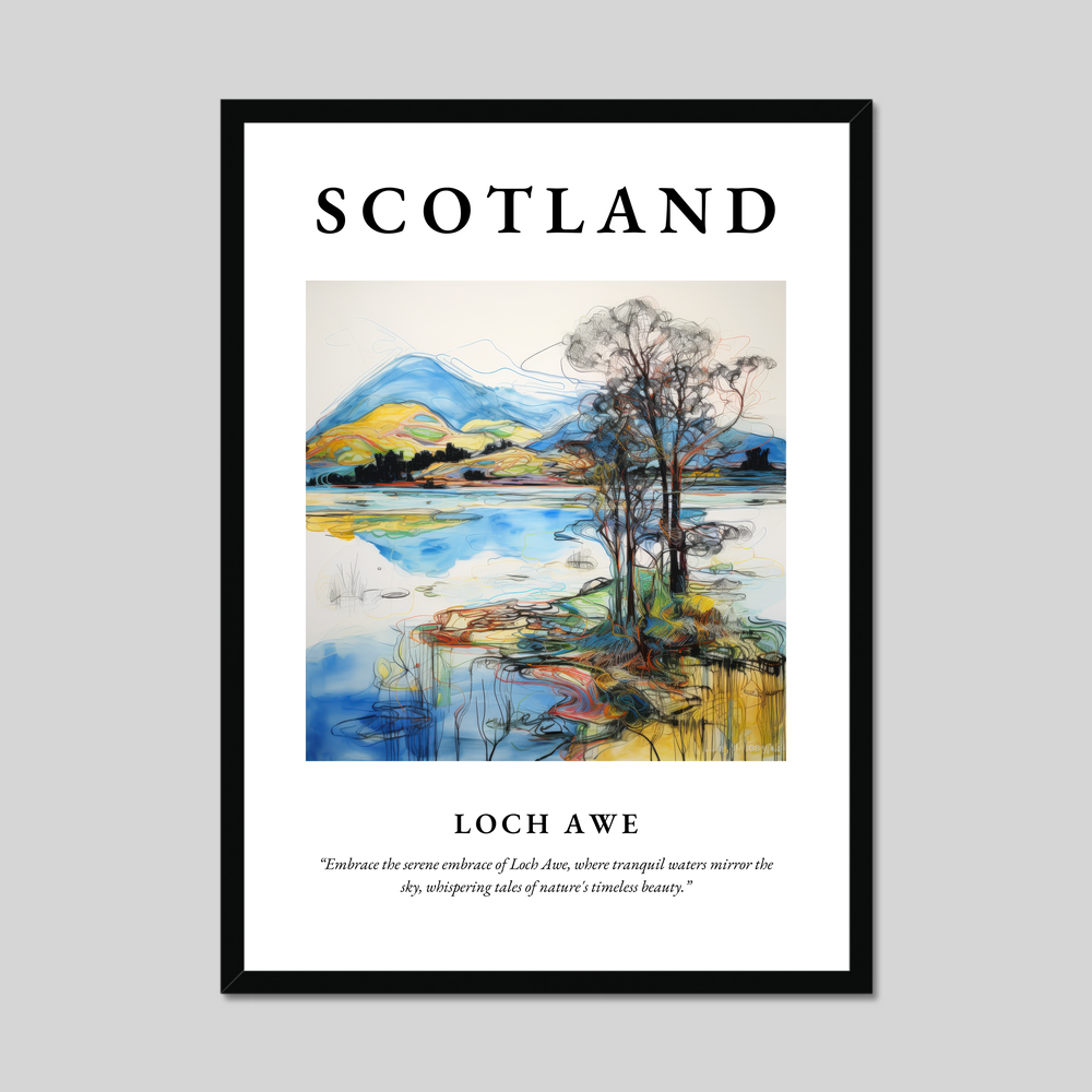 Poster of Loch Awe, Scotland.