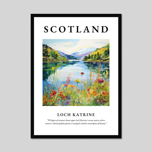 Poster of Loch Katrine, Scotland.