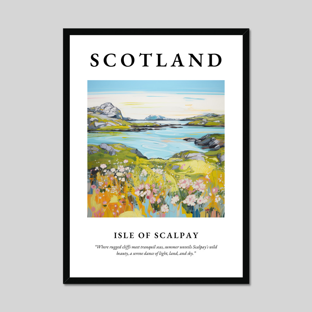 Poster of Isle of Scalpay, Scotland.