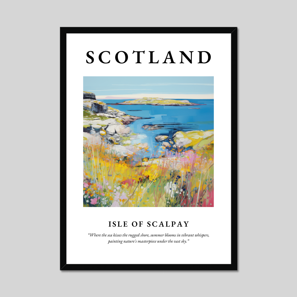 Poster of Isle of Scalpay, Scotland.