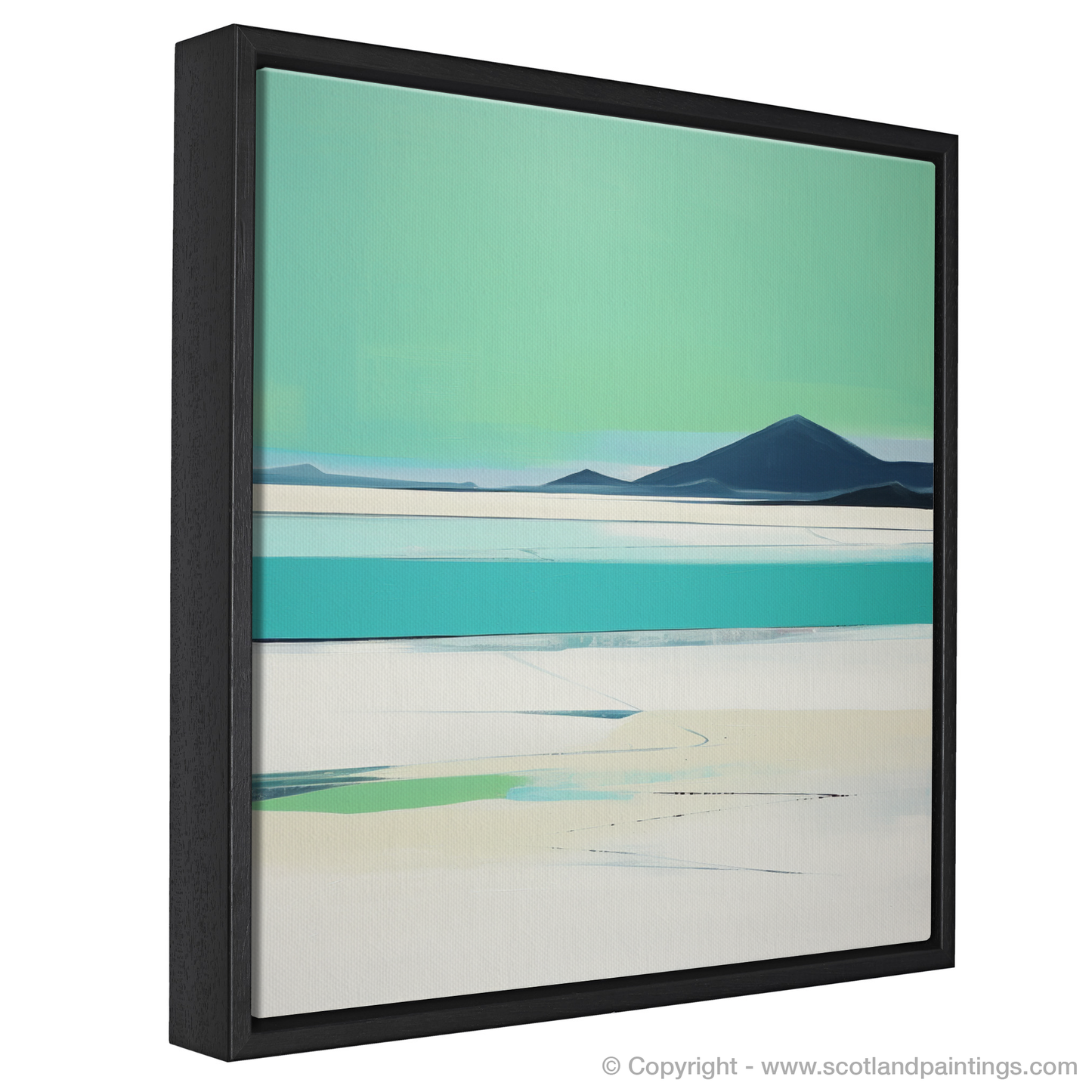 Serene Shores of Luskentyre: A Minimalist Ode to Isle of Harris Summer