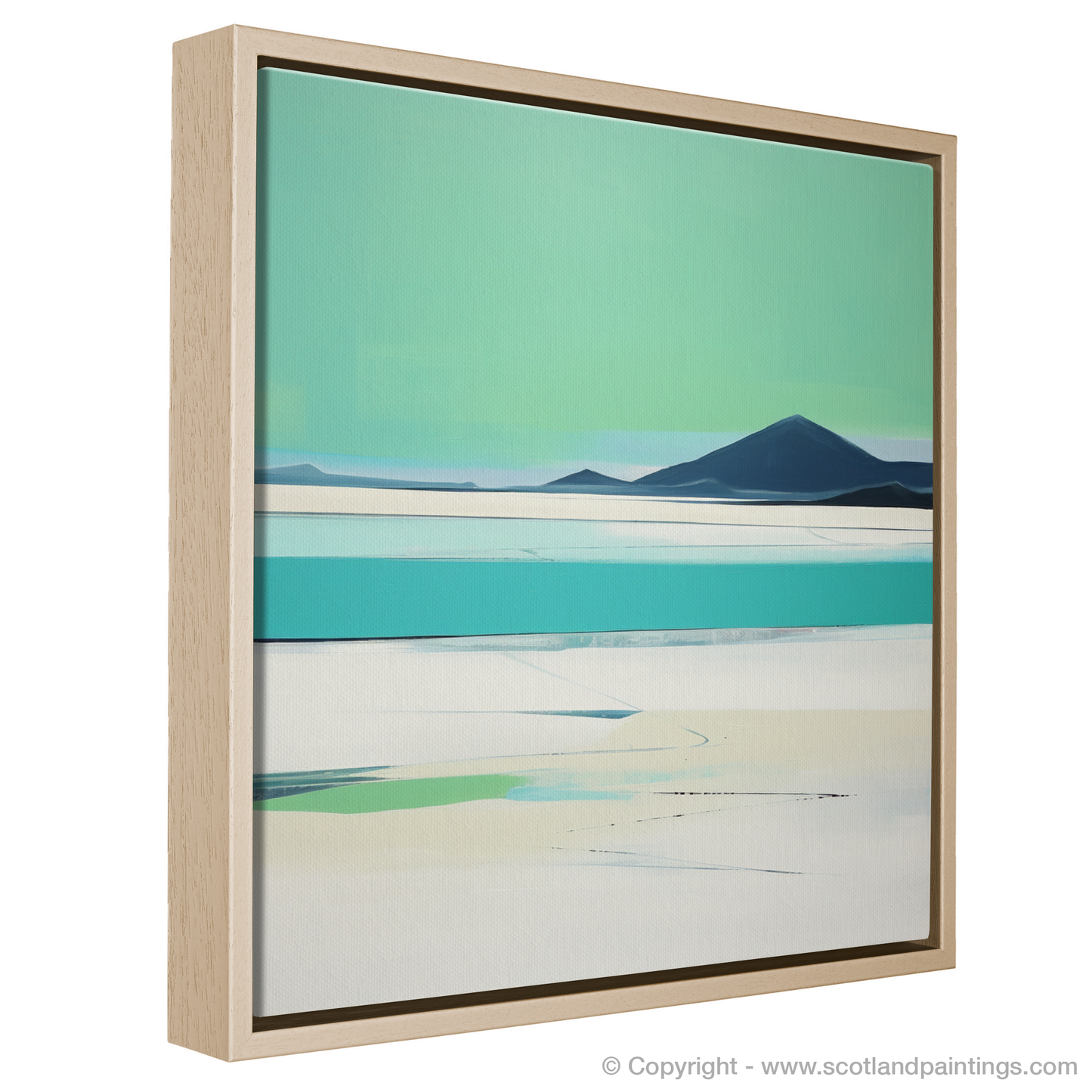 Serene Shores of Luskentyre: A Minimalist Ode to Isle of Harris Summer