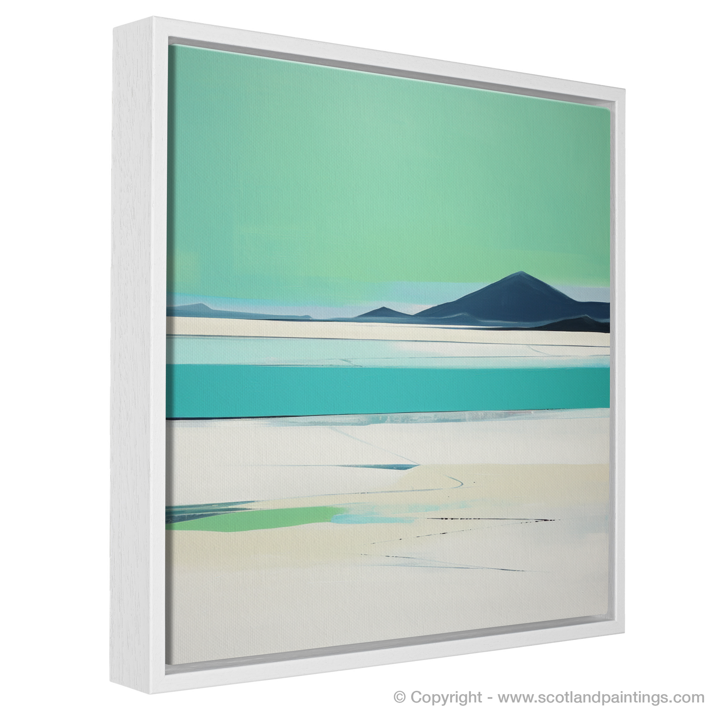 Serene Shores of Luskentyre: A Minimalist Ode to Isle of Harris Summer