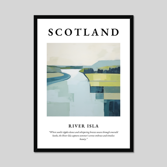 Poster of River Isla, Scotland.