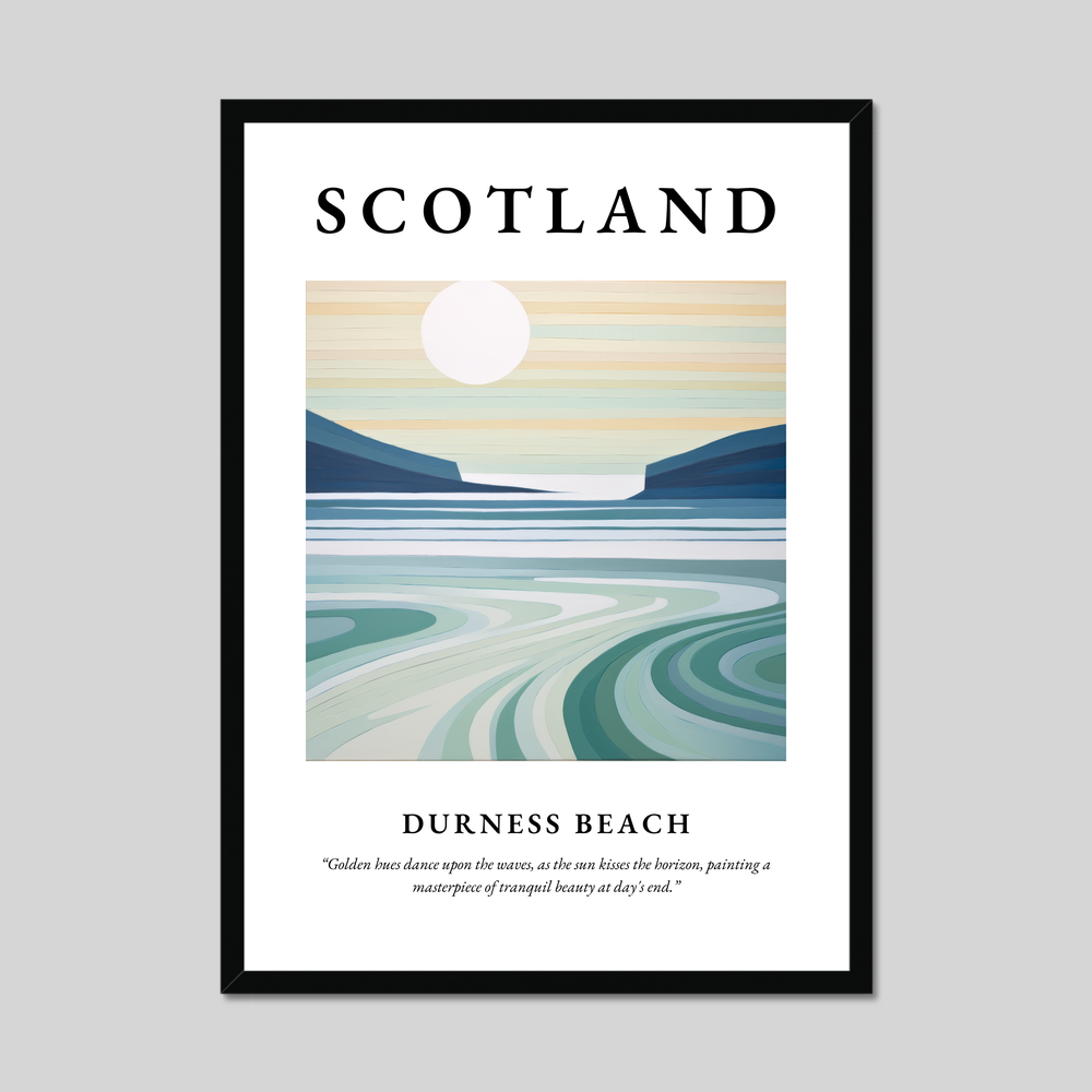 Poster of Durness Beach, Scotland.