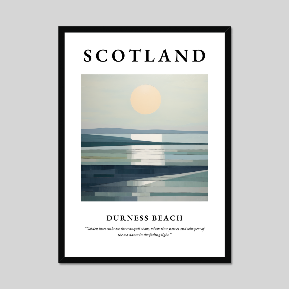 Poster of Durness Beach, Scotland.