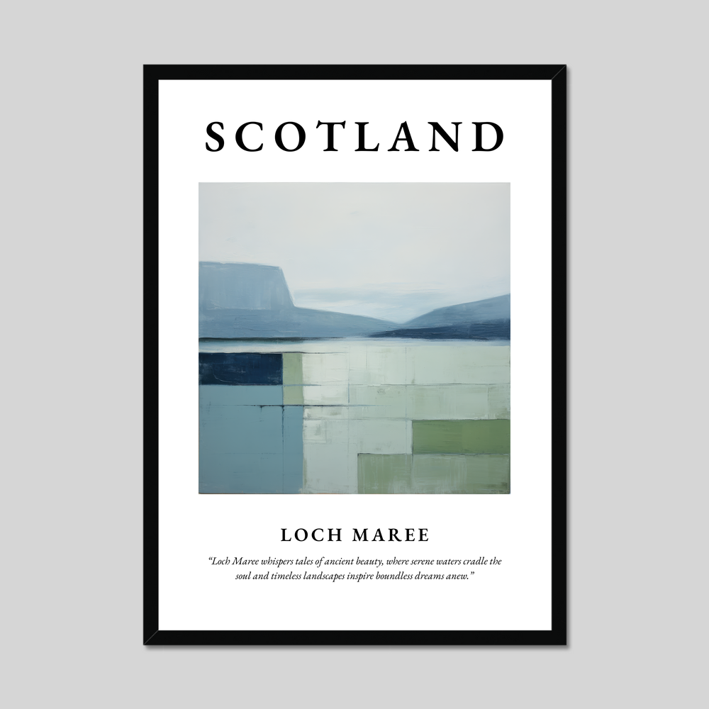 Poster of Loch Maree, Scotland.