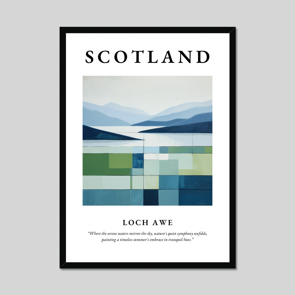 Poster of Loch Awe, Scotland.