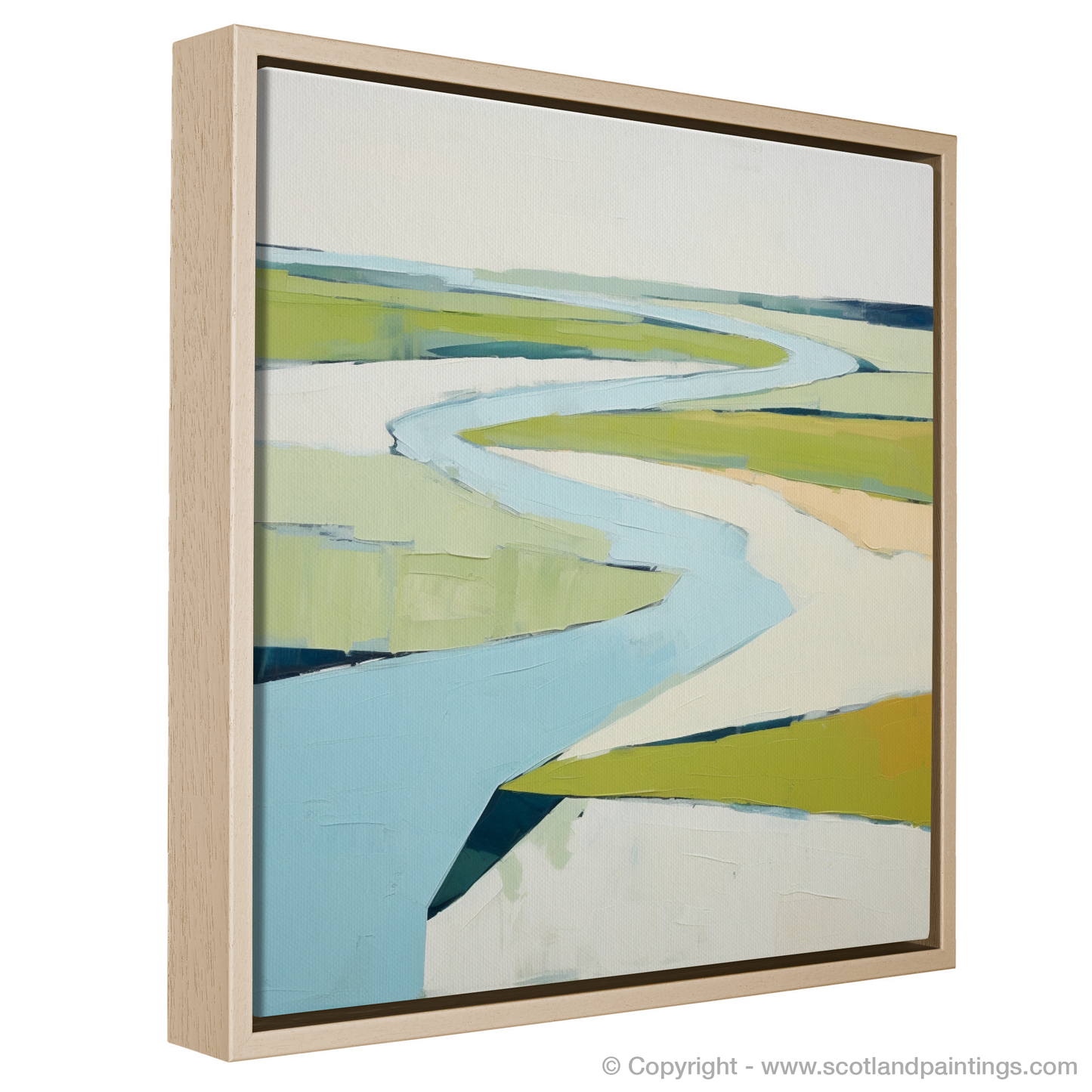 River Lossie Serenity: A Study in Scottish Minimalism