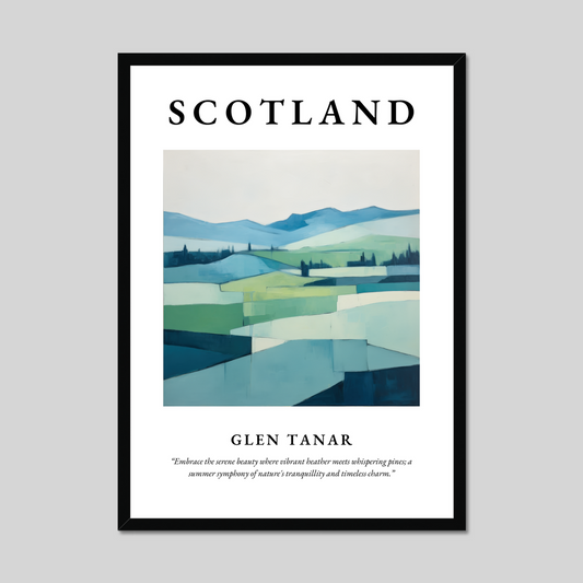 Poster of Glen Tanar, Scotland.