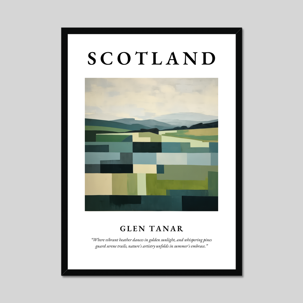 Poster of Glen Tanar, Scotland.