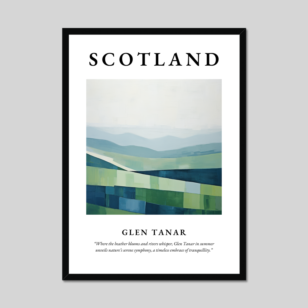 Poster of Glen Tanar, Scotland.