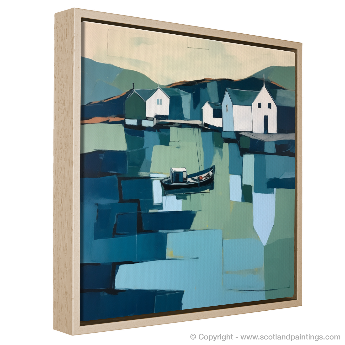 Minimalist Serenade of Gairloch Harbour