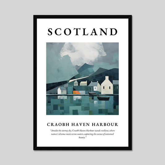 Poster of Craobh Haven Harbour, Scotland.