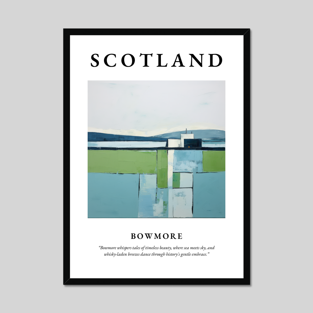 Poster of Bowmore, Scotland.