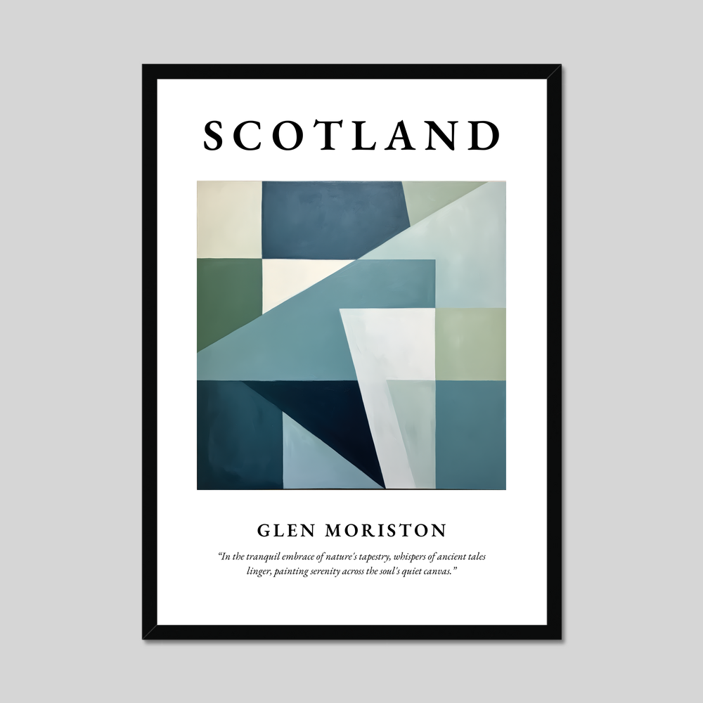 Poster of Glen Moriston, Scotland.