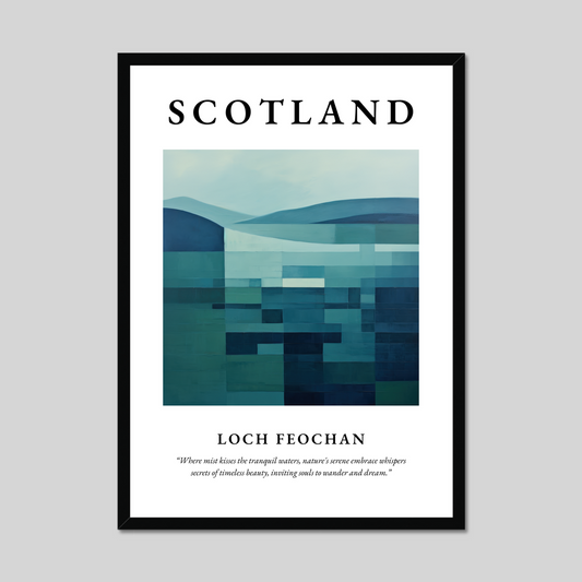 Poster of Loch Feochan, Scotland.