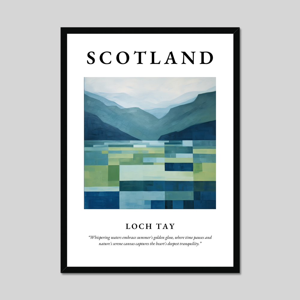 Poster of Loch Tay, Scotland.