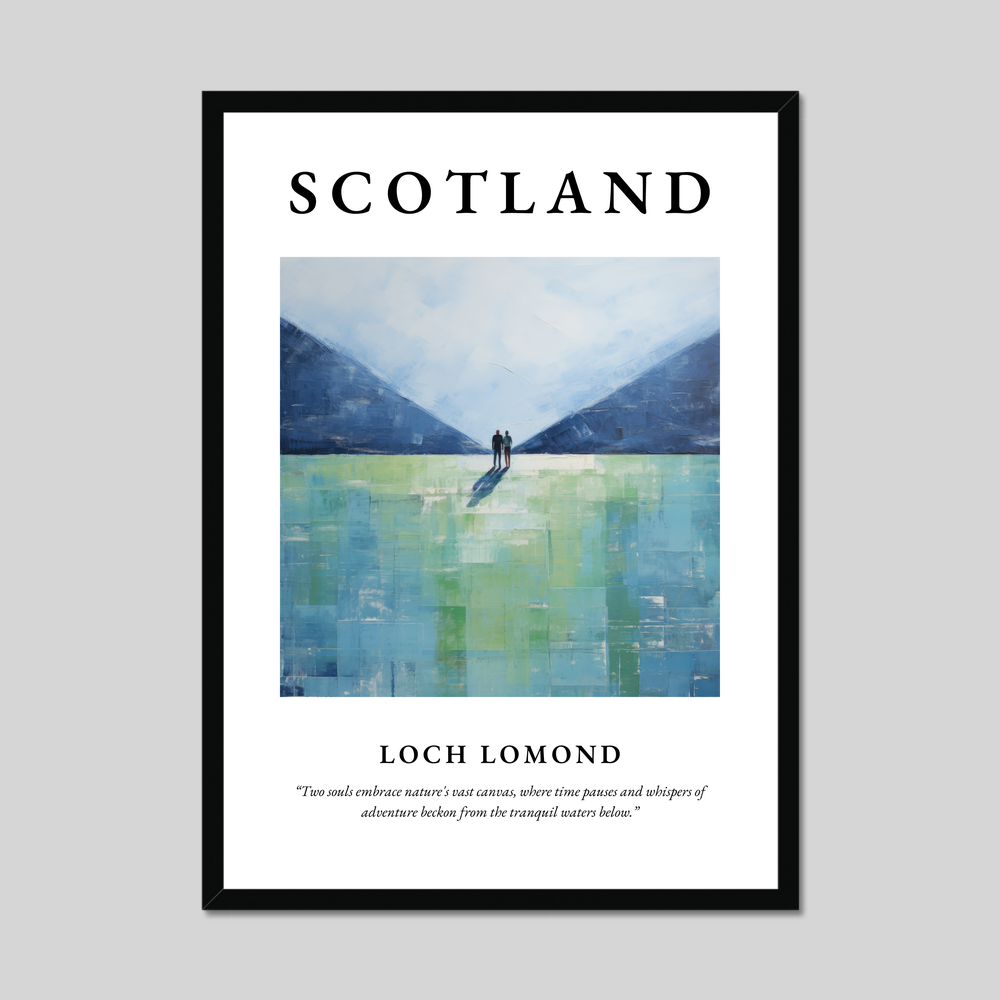 Poster of Loch Lomond, Scotland.