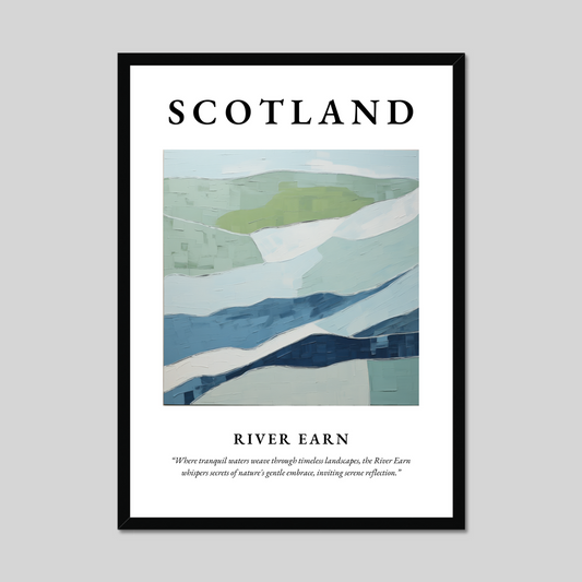 Poster of River Earn, Scotland.