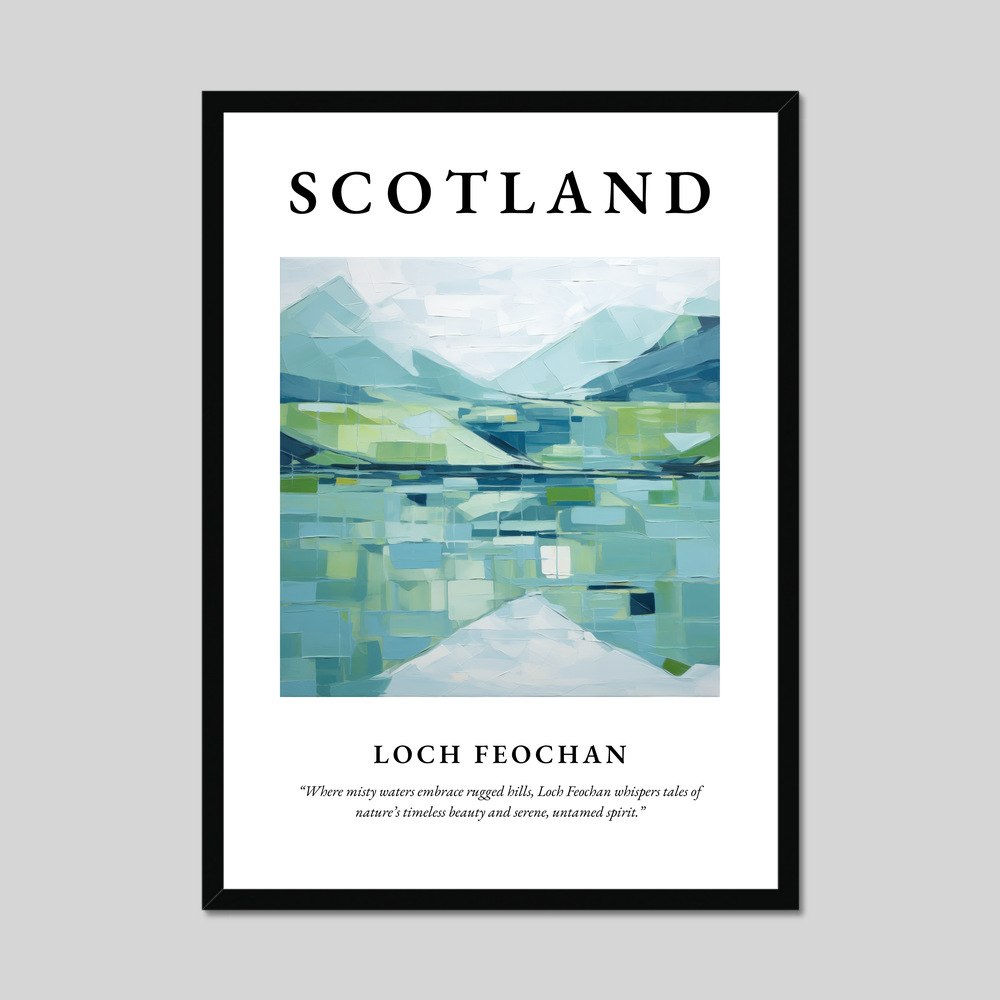 Poster of Loch Feochan, Scotland.