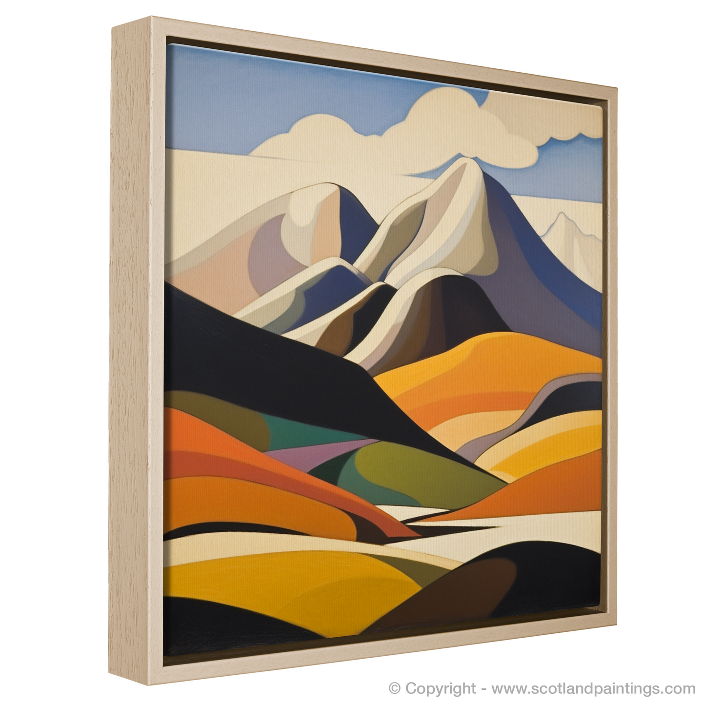 Serenity of Beinn Ghlas - A Minimalist Interpretation