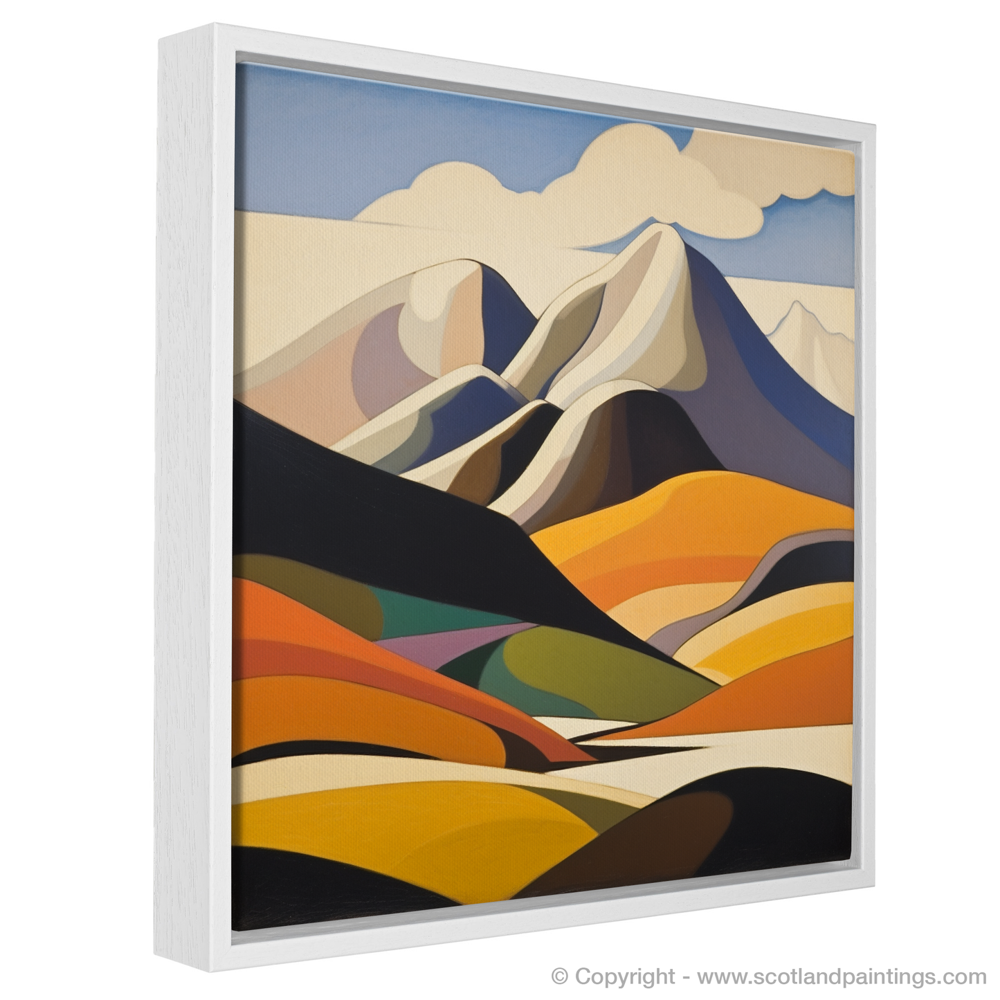 Serenity of Beinn Ghlas - A Minimalist Interpretation