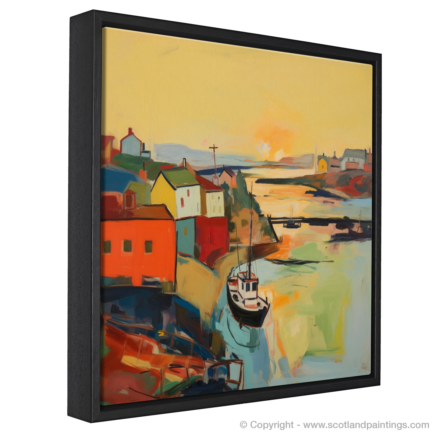 Golden Hour at Macduff Harbour: An Abstract Interpretation