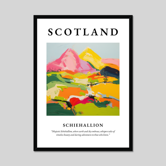 Poster of Schiehallion, Scotland.