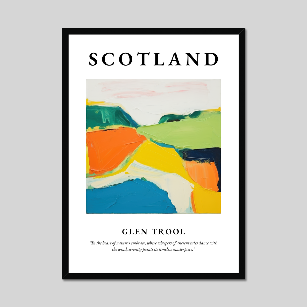 Poster of Glen Trool, Scotland.