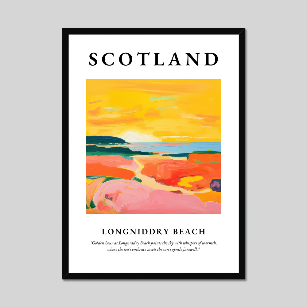 Poster of Longniddry Beach, Scotland.