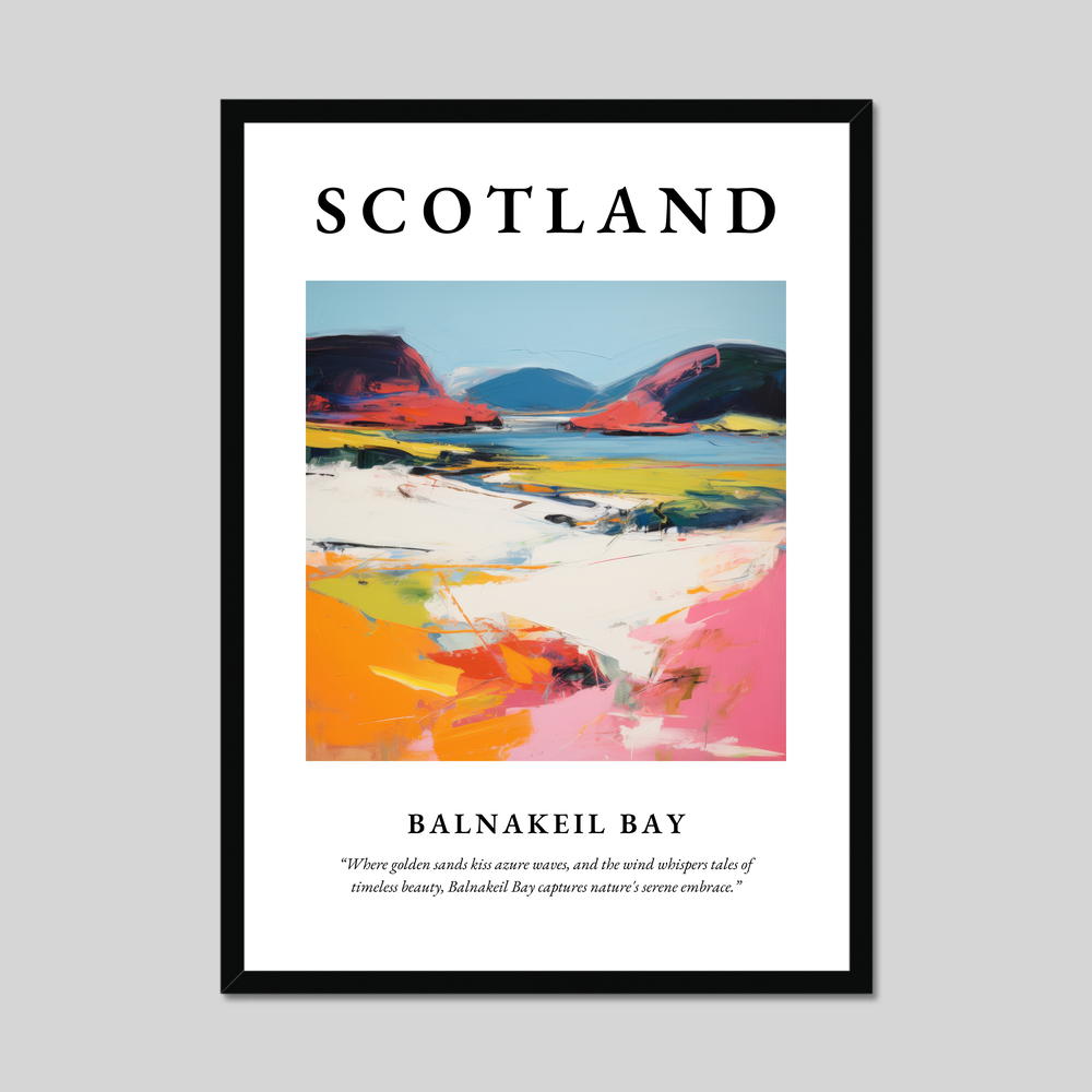 Poster of Balnakeil Bay, Scotland.