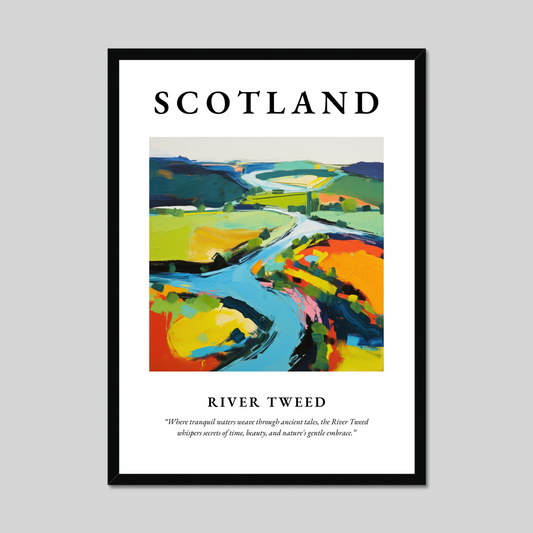 Poster of River Tweed, Scotland.