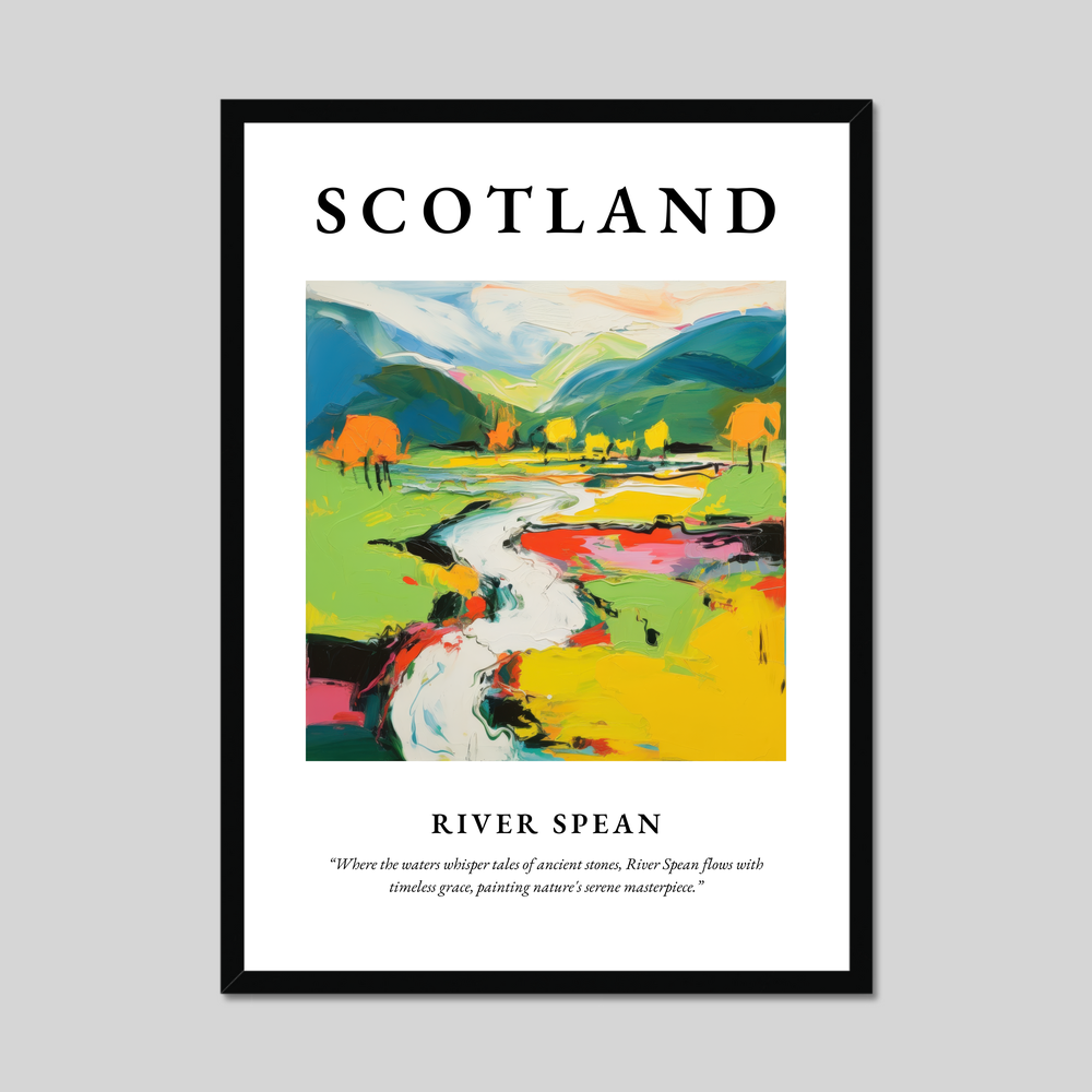 Poster of River Spean, Scotland.