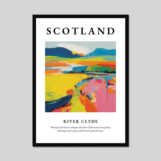 Poster of River Clyde, Scotland.