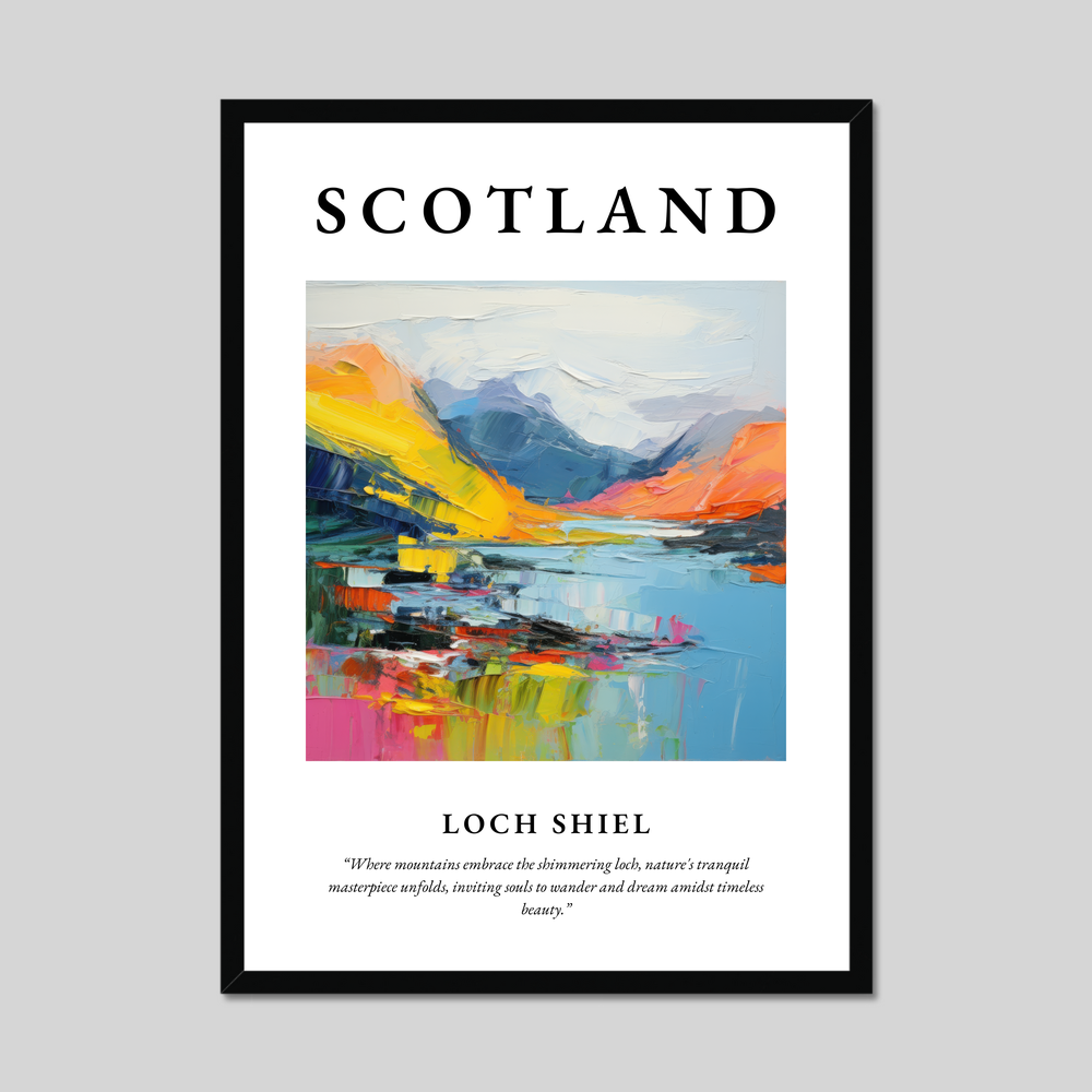 Poster of Loch Shiel, Scotland.