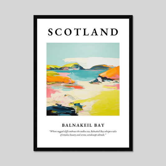 Poster of Balnakeil Bay, Scotland.