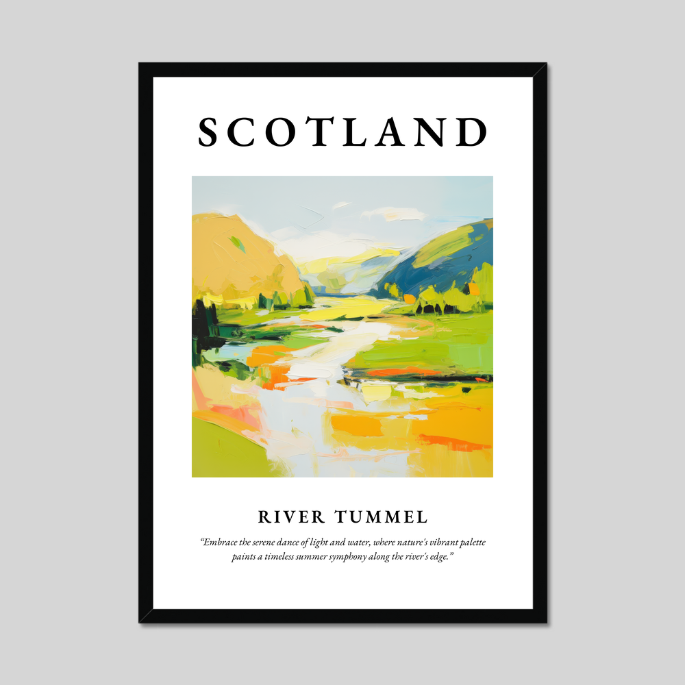 Poster of River Tummel, Scotland.