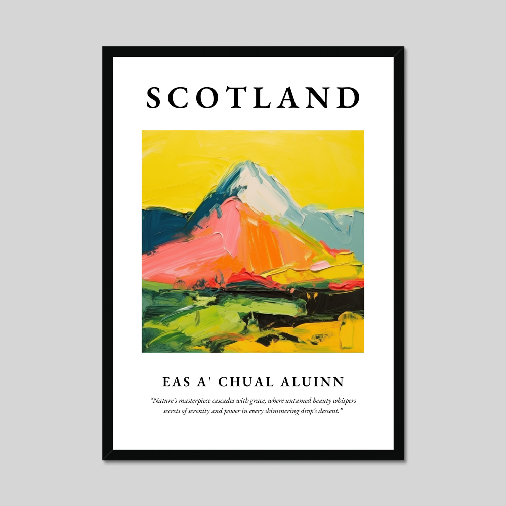 Poster of Eas a' Chual Aluinn, Scotland.