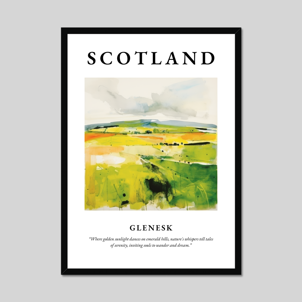 Poster of Glenesk, Scotland.