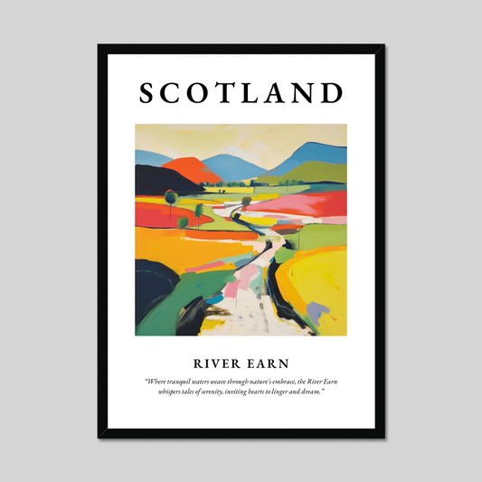 Poster of River Earn, Scotland.