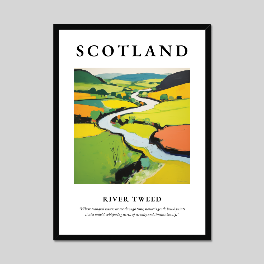 Poster of River Tweed, Scotland.