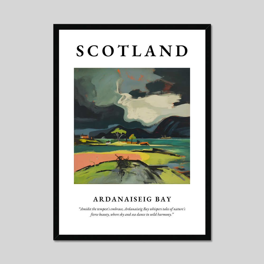 Poster of Ardanaiseig Bay, Scotland.