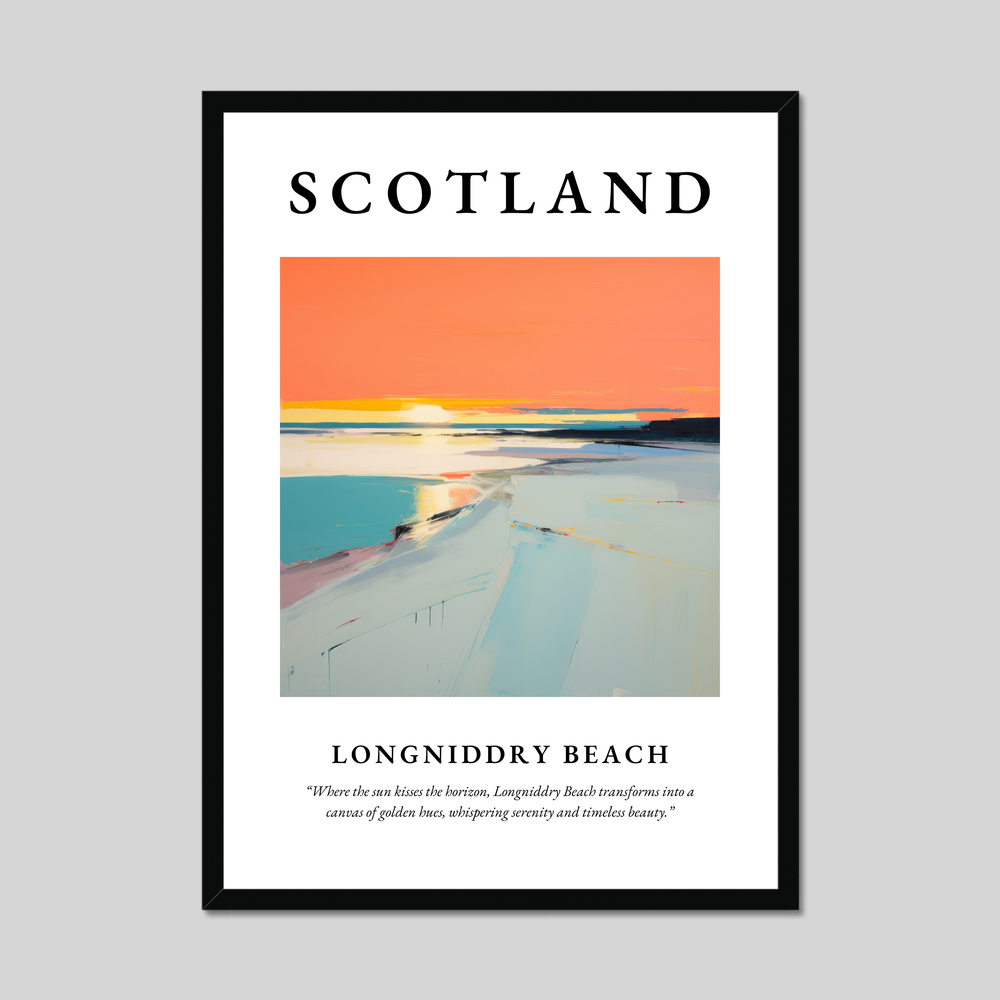 Poster of Longniddry Beach, Scotland.